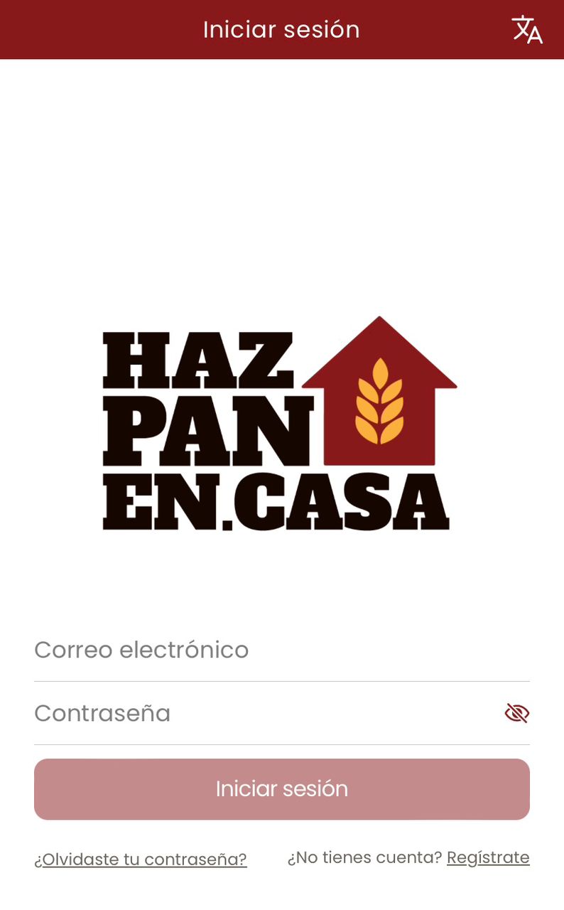 Aplicación Web hazpanencasa